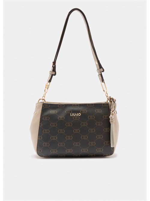 Borsa a spalla media monogram LIU JO | AF5116E0053/51308